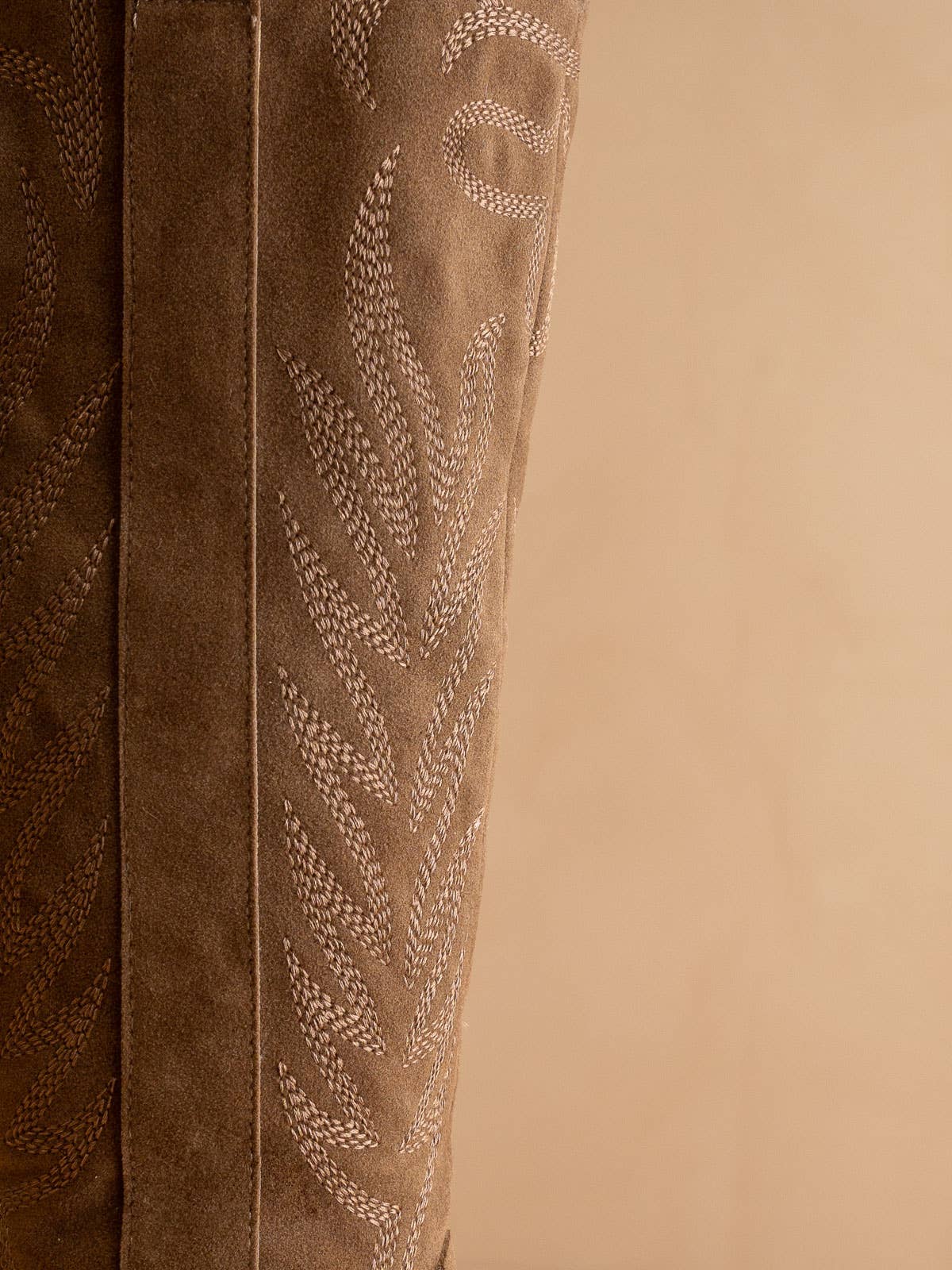 The Samara Brown | Embroidered Western Tall Boot