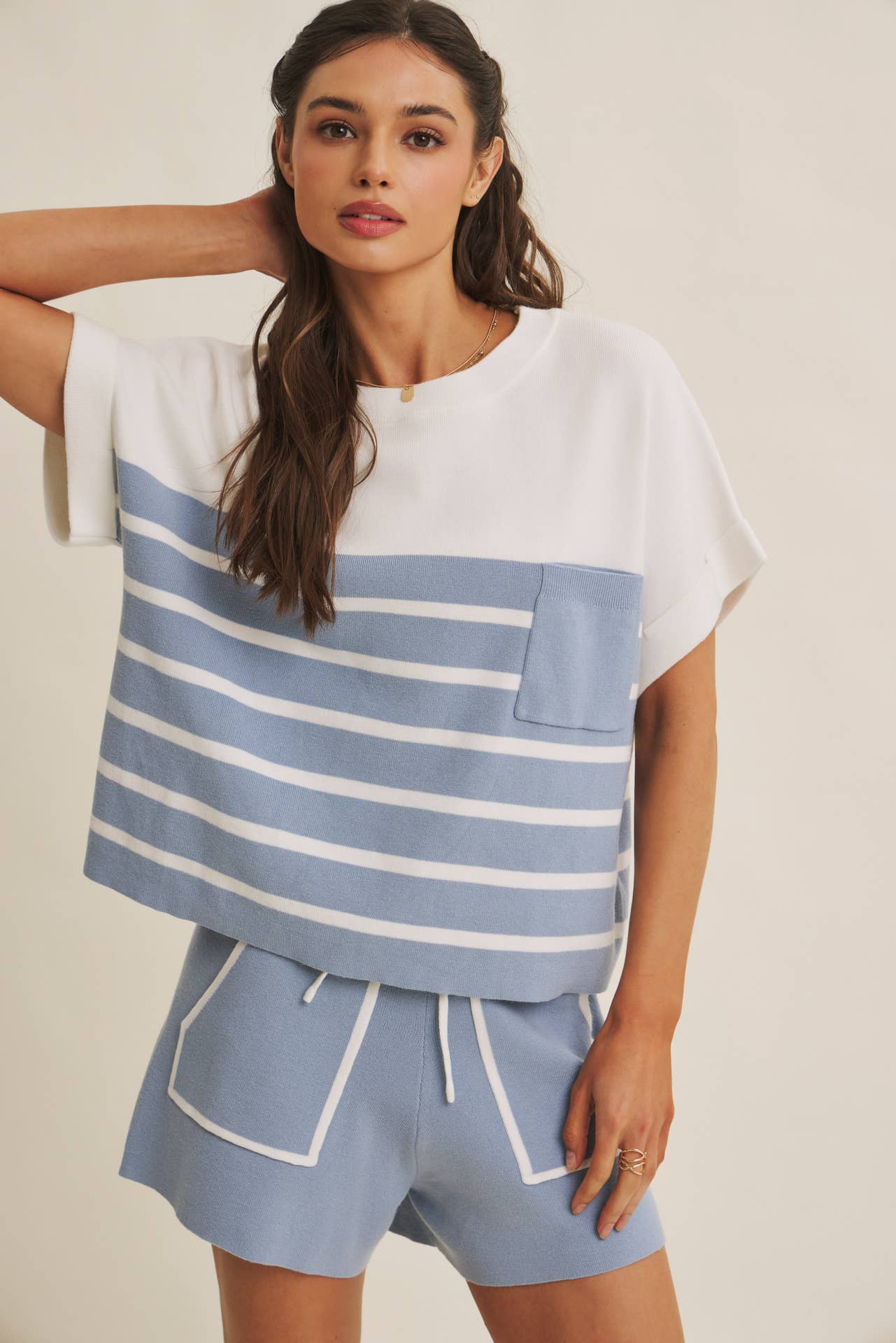 Buttery Soft Viscose Blend Effortless Everyday Lounge Shorts