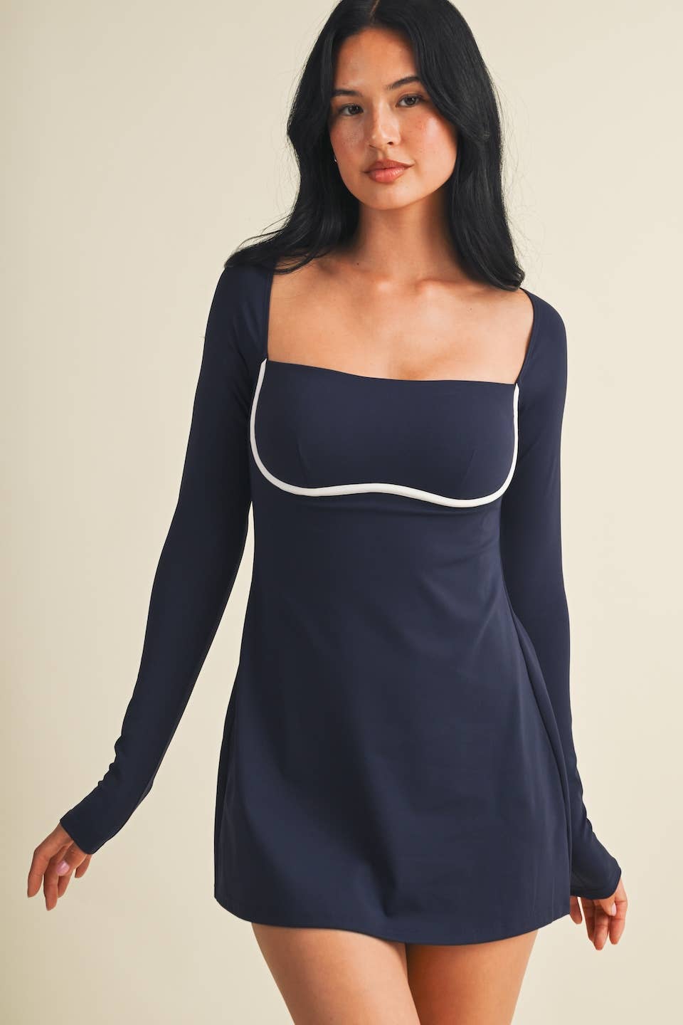 Long Sleeve Athletic Dress