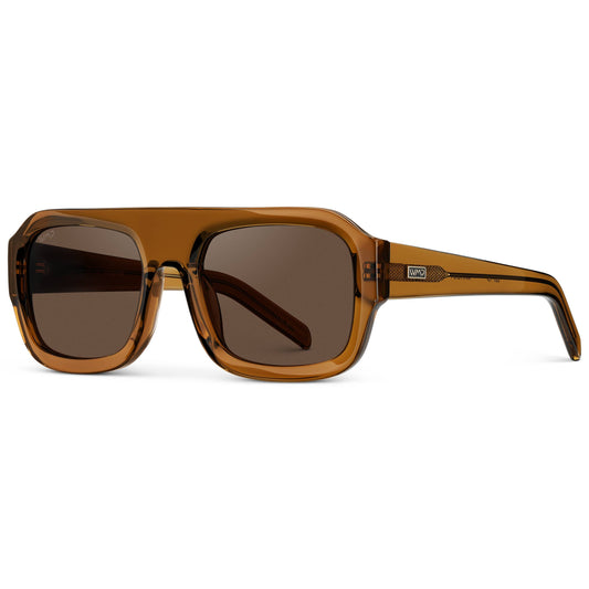 Harlee - Women's Polarized Chunky Flat-Top Sunglasses