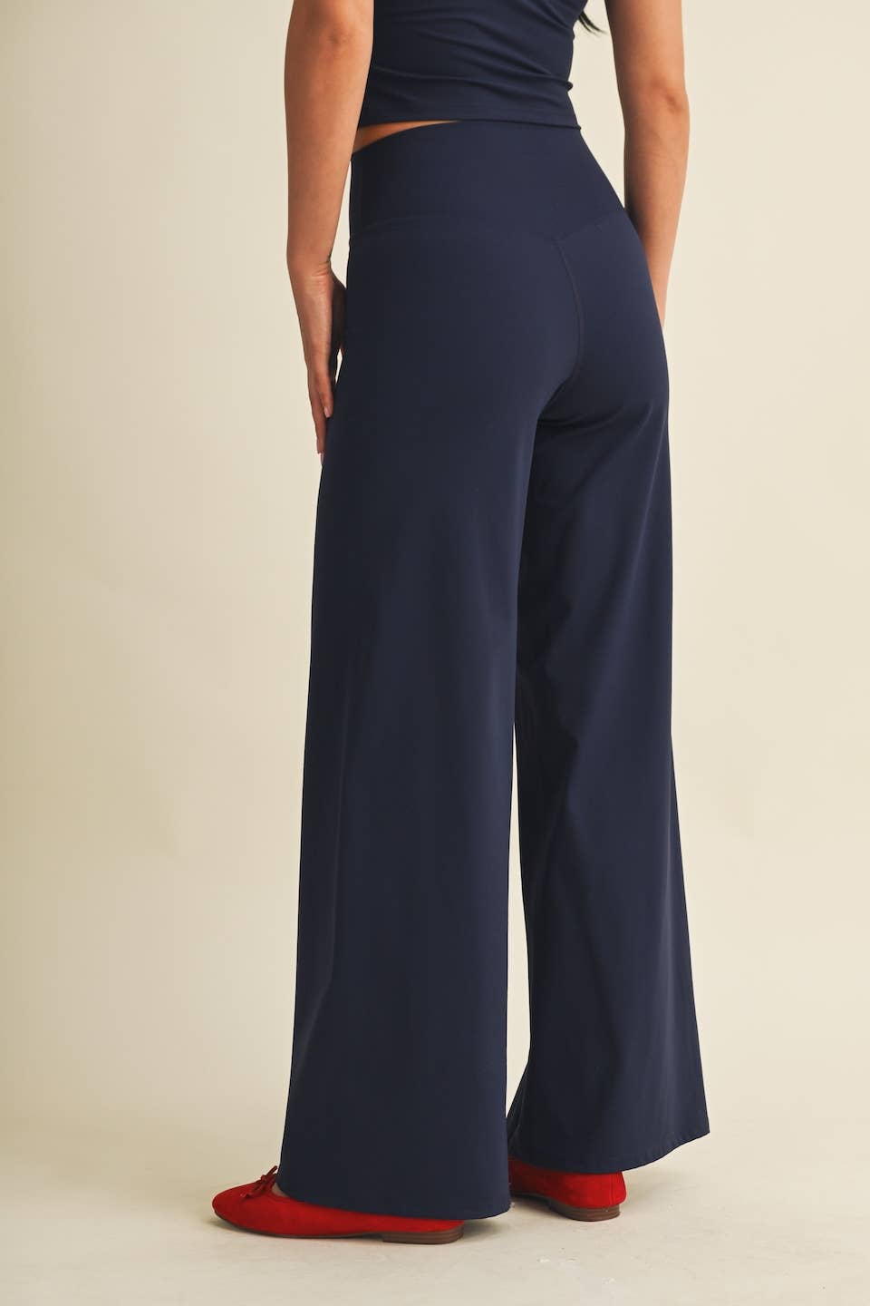High Waist Wide Leg Pants